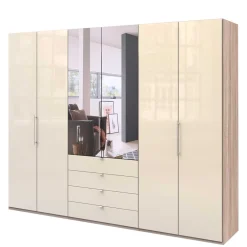 Wohnen Kleiderschränke|Schränke<Schlafzimmer Kleiderschrank mit Spiegel Falttür - Rativian