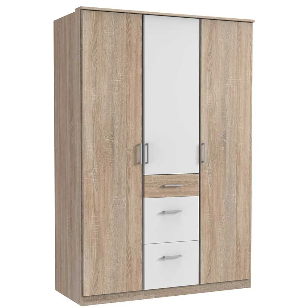 Wohnen Kleiderschränke|Schränke<Schlafzimmer Kleiderschrank zweifarbig - Coros