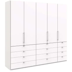 Wohnen Kleiderschränke<Schlafzimmer Kleiderschrank mit Metallgriffen - Donpiave