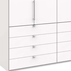 Wohnen Kleiderschränke<Schlafzimmer Kleiderschrank mit Metallgriffen - Donpiave
