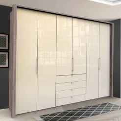 Wohnen Kleiderschränke|Schränke<Schlafzimmer Kleiderschrank mit 3 Gleittüren - Matyas
