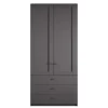 Wohnen Kleiderschränke<Schlafzimmer Kleiderschrank 100x216x58 - Mataram I