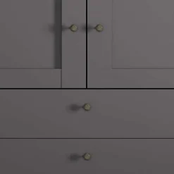 Wohnen Kleiderschränke<Schlafzimmer Kleiderschrank 100x216x58 - Mataram I