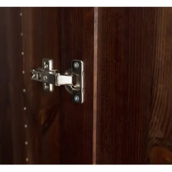 Wohnen Kleiderschränke<Schlafzimmer Kleiderschrank in Dunkelbraun - Nauizia