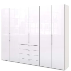Wohnen Kleiderschränke<Schlafzimmer Kleiderschrank mit Falttüren & Schubladen - Dolienca
