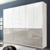 Wohnen Kleiderschränke|Schränke<Schlafzimmer Kombi-Kleiderschrank 6-türig - Pascan