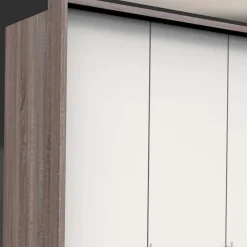 Wohnen Kleiderschränke|Schränke<Schlafzimmer Kombi-Schrank mit sechs Schubladen - Tivierto