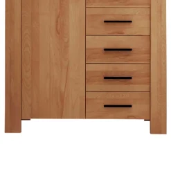 Wohnen Highboards<Schlafzimmer Kommode Mosniak mit Tür und Schubladen
