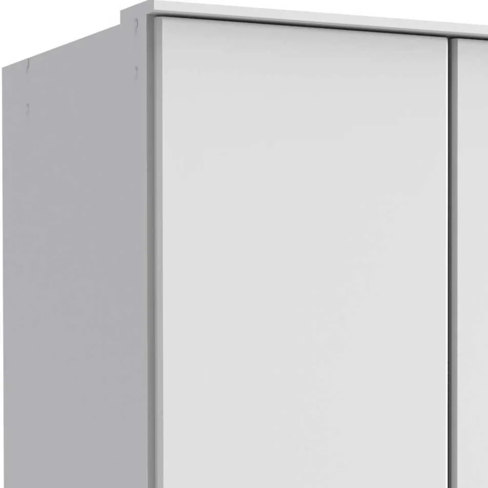 Wohnen Kleiderschränke|Schränke<Schlafzimmer Schrank in Weiß - 135x199x58 cm - Cador
