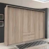 Wohnen Kleiderschränke<Schlafzimmerkleiderschrank in Holz Nachbildung - Zayun I