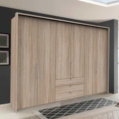 Wohnen Kleiderschränke<Schlafzimmerkleiderschrank in Holz Nachbildung - Zayun I