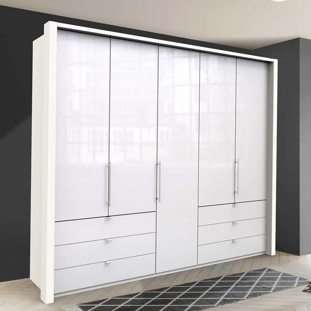 Wohnen Kleiderschränke<Schlafzimmerschrank für Kleidung mit Türen - Dolienca