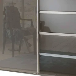 Wohnen Kleiderschränke<Schlafzimmerschrank in Braun Glasfront - Cudossy
