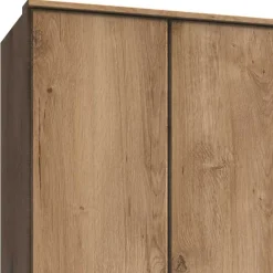 Wohnen Kleiderschränke|Schränke<Schlafzimmerschrank in Holzoptik 179x199x58 cm - Osicria