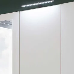 Wohnen Kleiderschränke<Schlafzimmerschrank in Weiß 225 cm breit - Clewono