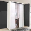 Wohnen Kleiderschränke<Schlafzimmerschrank mit Falttür & Tür - Dolienca