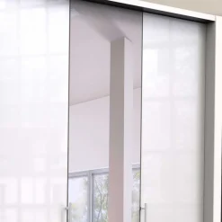 Wohnen Kleiderschränke<Schlafzimmerschrank mit Falttür & Tür - Dolienca