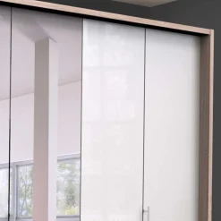 Wohnen Kleiderschränke<Schlafzimmerschrank mit Spiegel Falttür mittig - Bosays V