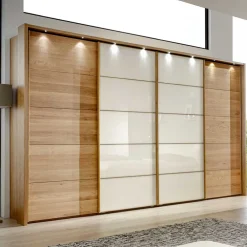 Wohnen Schränke|Kleiderschränke<Schlafzimmerschrank Waruna mit Schiebetüren
