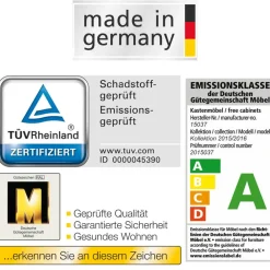 Wohnen Schränke|Kleiderschränke<Schlafzimmerschrank Waruna mit Schiebetüren