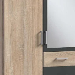 Wohnen Kleiderschränke|Schränke<Schlafzimmerschrank 135x199x58 cm - Danah