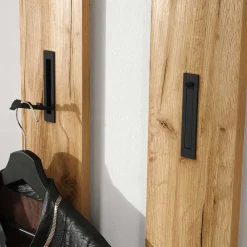 Wohnen Garderoben<Schmale Garderobe mit drei Klapphaken - Huesca