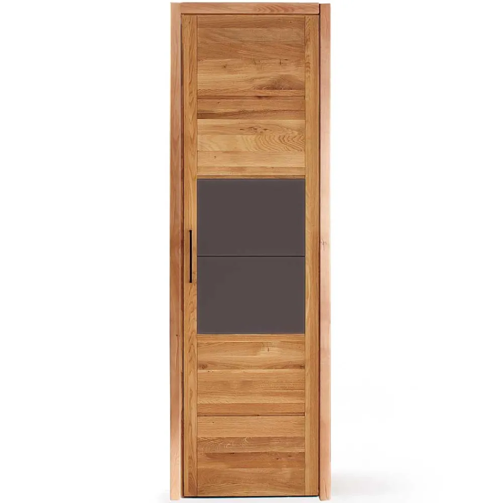 Wohnen Kleiderschränke<Schmaler Kleiderschrank aus Wildeiche - Zaisan