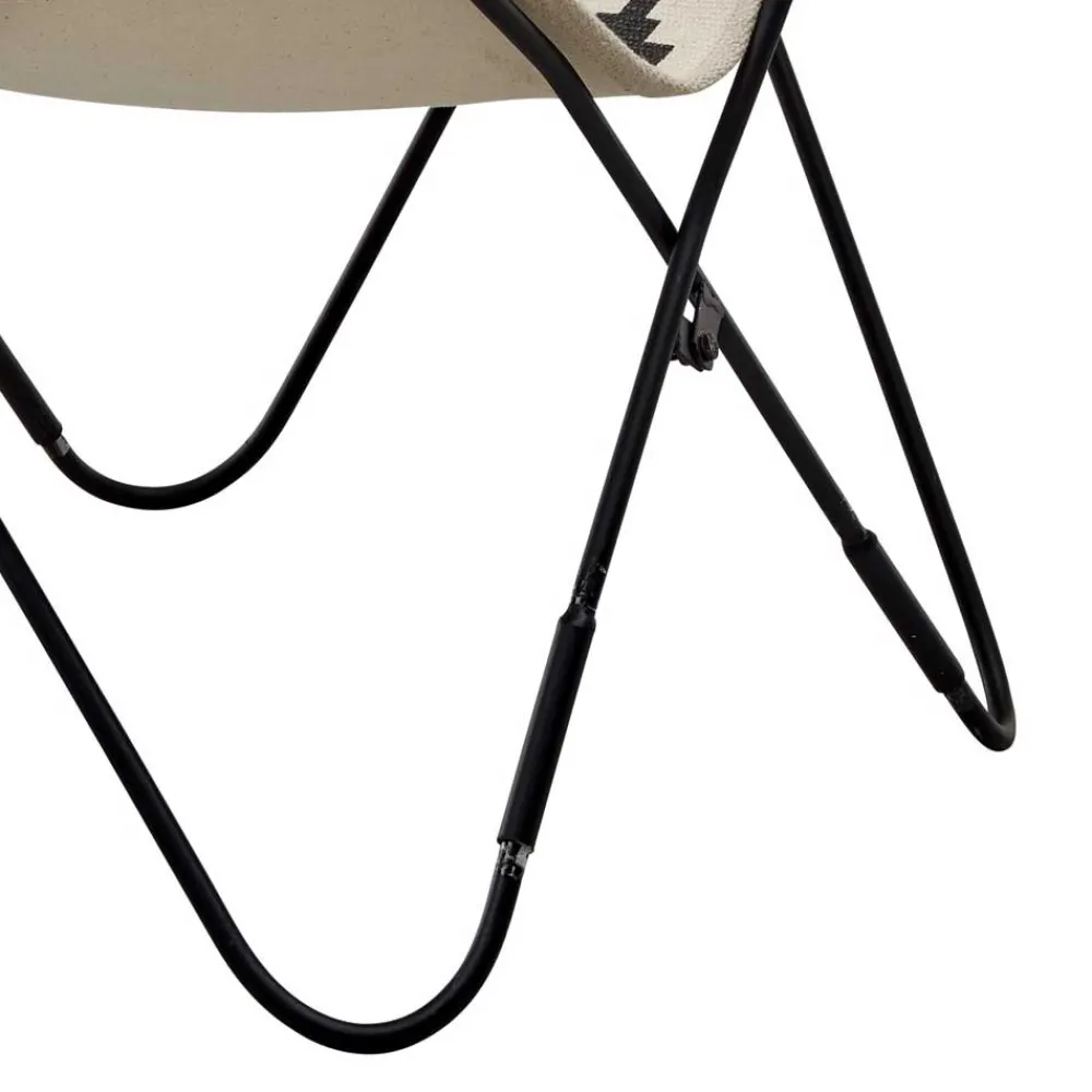 Wohnen Sessel<Schmetterlingsstuhl Lounge Stuhl im Ethno Style - Lorkin