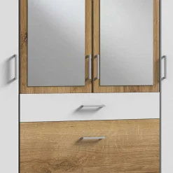 Wohnen Kleiderschränke<Schrank fürs Schlafzimmer mit Spiegel - Calassina