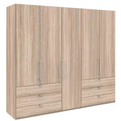 Wohnen Kleiderschränke|Schränke<Schrank fürs Schlafzimmer in Holz Nachbildung - Zayun