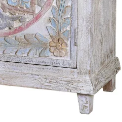 Wohnen Kleiderschränke<Schrank in Holz White Wash - Notana