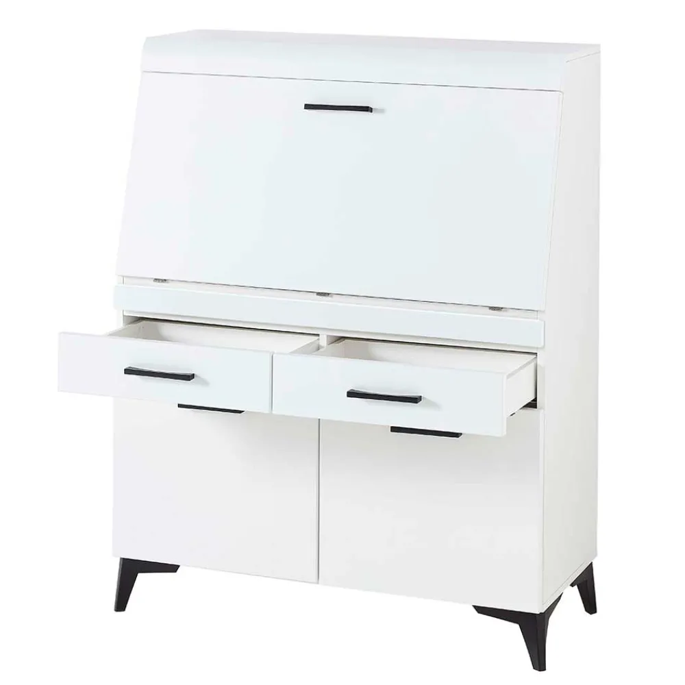 Wohnen Highboards|Tische<Schreibschrank mit Klappe & zwei Türen - Quakes
