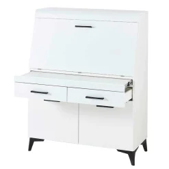 Wohnen Highboards|Tische<Schreibschrank mit Klappe & zwei Türen - Quakes