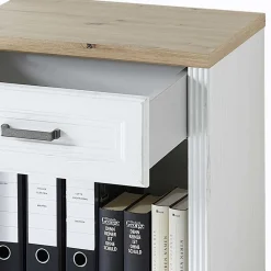 Wohnen Tische<Schreibtisch & Rollcontainer Set - Mehady (dreiteilig)
