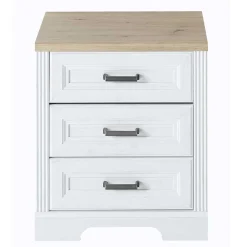 Wohnen Tische<Schreibtisch & Rollcontainer Set - Mehady (dreiteilig)