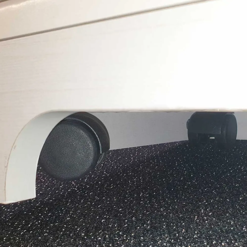 Wohnen Tische<Schreibtisch & Rollcontainer Set - Mehady (dreiteilig)