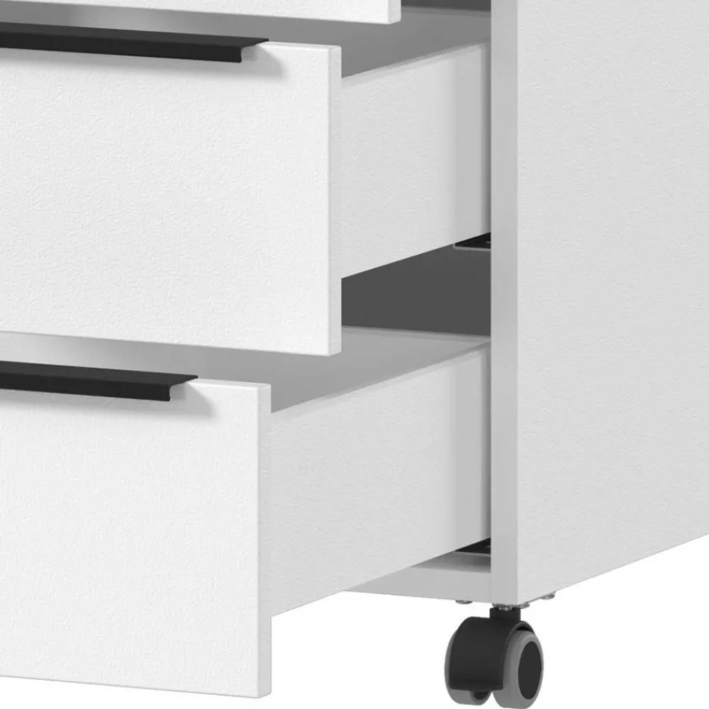 Wohnen Tische<Schreibtisch & Rollcontainer Set - Sparkle (zweiteilig)