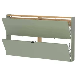 Wohnen Garderoben<Schuhschrank und Spiegel Set - Point (zweiteilig)