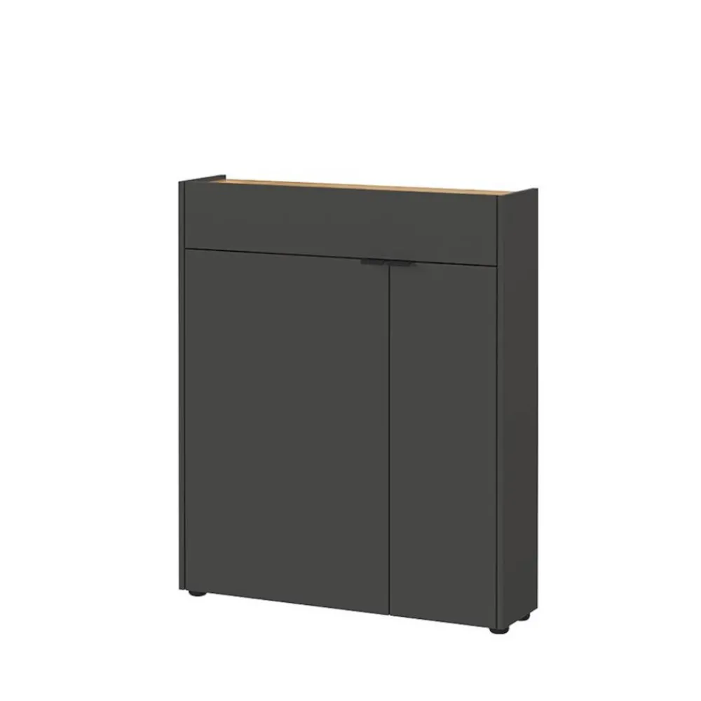 Wohnen Garderoben<Schuhschrank und Spiegel Set - Sidgarus (zweiteilig)