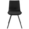 Wohnen Stühle<Schwarze Schalenstühle modern - Tessa (2er Set)