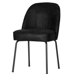 Wohnen Stühle<Schwarze Stühle aus Recyclingleder - Amaikan (2er Set)