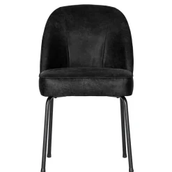 Wohnen Stühle<Schwarze Stühle aus Recyclingleder - Amaikan (2er Set)