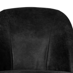 Wohnen Stühle<Schwarze Stühle aus Recyclingleder - Amaikan (2er Set)