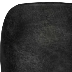 Wohnen Stühle<Schwarze Stühle aus Recyclingleder - Amaikan (2er Set)