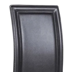 Wohnen Stühle<Schwarzer Esstischstuhl Buono mit Kunstleder (4er Set)