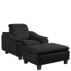 Wohnen Sessel<Schwarzer Polstersessel 100 cm breit - Voscona