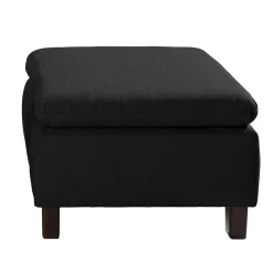 Wohnen Sessel<Schwarzer Polstersessel 100 cm breit - Voscona
