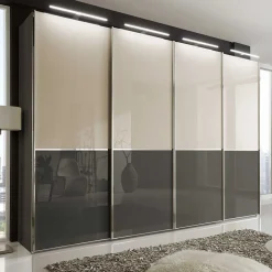 Wohnen Kleiderschränke|Schränke<Schwebetüren Schlafzimmerschrank 300 cm breit - Tinaron