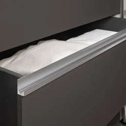 Wohnen Kleiderschränke<Schwebetüren-Kleiderschrank in Braun Glasfront - Radojan