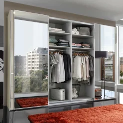 Wohnen Kleiderschränke|Schränke<Schwebetürenschrank in Champagner - Grover